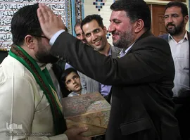 محفل شبی با قرآن در شهر شاهدیه یزد