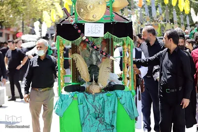 مراسم عزاداری عاشورای حسینی در شهرستان همدان