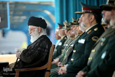 حضور رهبر معظم انقلاب در مراسم دانش‌آموختگی،دانشجویان دانشگاه علوم انتظامی