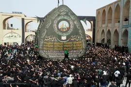 مراسم نخل گردانی در یزد