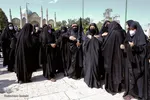 تشییع شهید بسیجی امیرحسین علیخانی در قزوین