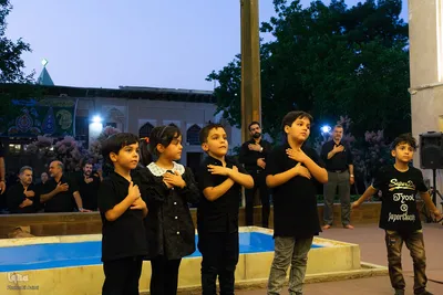 سنت روضه خانگی در خانه تاریخی شیخ‌الاسلام اصفهان