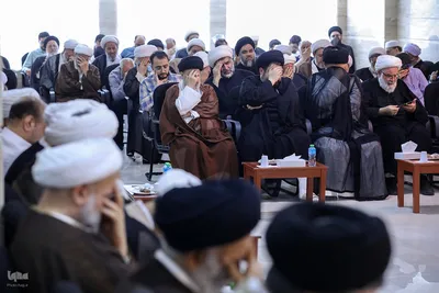 دیدار نمایندگان مراجع عظام تقلید با سرپرست حجاج ایرانی
