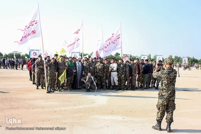 تجمع بزرگ بسیجیان خوزستان