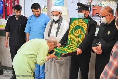 دیدار خدام رضوی با جانبازان 