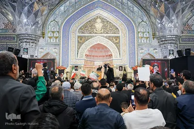 مراسم چهلم رهبر شهید انقلاب در حرم امام رضا (ع)