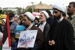تجمع مردم خراسان جنوبی در محکومیت جنایت‌های رژیم غاصب اسرائیل‎
