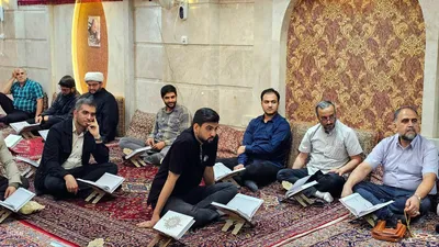 جلسه آموزش قرآن «هادی صلح‌جو» در غرب تهران