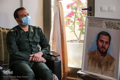 دیدار با خانواده شهید «مهدی اثنی عشری» شهید شاخص هنرمند استان فارس‎‎