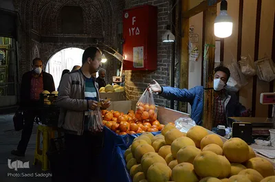 بازار تاریخی تبریز درایام ماه مبارک رمضان