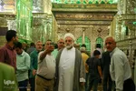 مراسم شب ولادت امام موسی کاظم(ع) در حرم مطهر