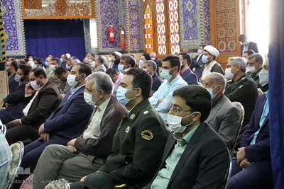 مجلس بزرگداشت شهدای دهم فروردین در مسجد حظیره یزد