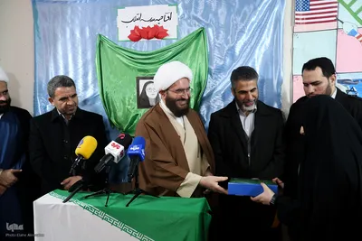 افتتاحیه دوازدهمین دوره نمایشگاه‌های «مدرسه انقلاب»