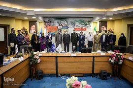 رونمایی از دوکتاب گویا با موضوع دفاع مقدس