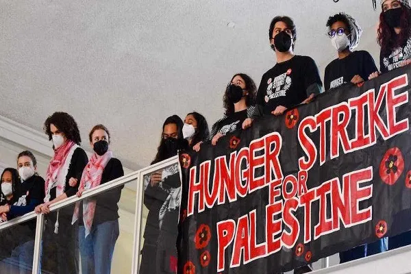Une grève de la faim en soutien aux Palestiniens de Gaza