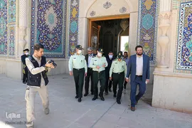 آیین غبارروبی حرم حضرت شاهچراغ (ع)