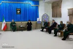 دیدار جانشین فرمانده کل سپاه پاسداران با حجت‌الاسلام عبادی