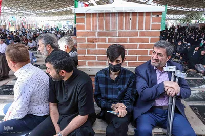 مراسم دعای عرفه در گلزارشهدای وادی رحمت تبریز‎
