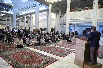 مراسم شب ولادت باسعادت نبی مکرم اسلام و صادق آل محمد(ص) در حرم مطهر شاهچراغ