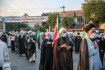 مراسم عزاداری سومین روز شهادت اباعبدالله الحسین(ع) در شیراز