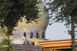تعویض پرچم حرم مطهر شاهچراغ (ع) به مناسبت شهادت امام جعفر صادق (ع)