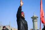 دسته های عزاداری در سوگ شهادت امام هادی(ع)