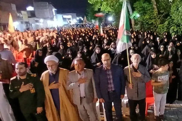 یادواره شهدای روستای شرامتان برگزار شد + عکس