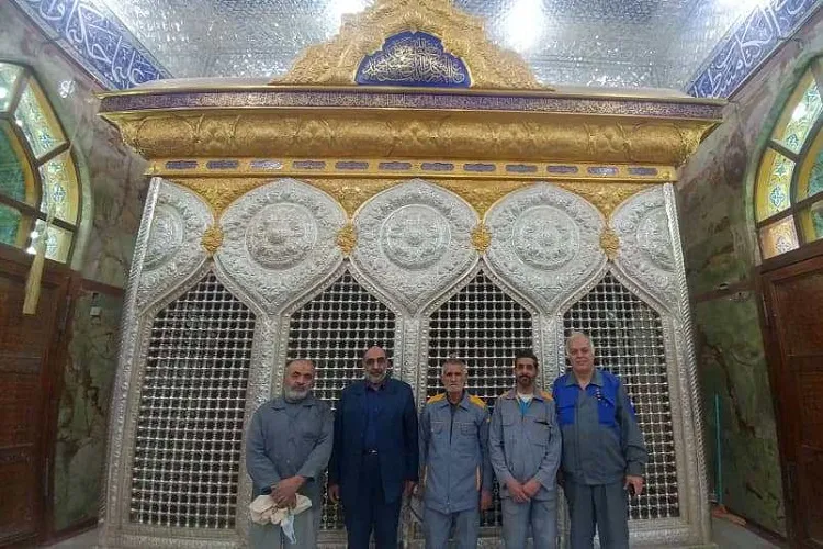 ضریح خیمه‌گاه امام سجاد(ع) در كربلا رونمایی می‌شود
