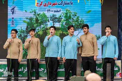 بزرگداشت هفته درختکاری در سپاه امام حسن مجتبی (ع) استان البرز‎‎