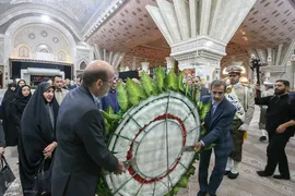 مراسم تجدید میثاق جهادگران جهاددانشگاهی با آرمان‌های امام راحل(ره)