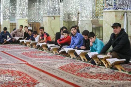 آخرین جلسه قرآن استاد پوراحمدی در سال ۹۷