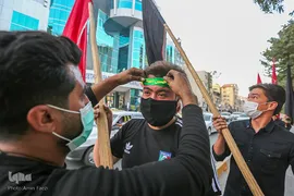 علم گردانی در شیراز‎
