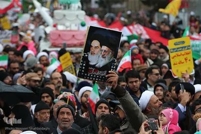 راهپیمایی چهلمین سالگرد پیروزی انقلاب اسلامی در قم
