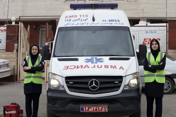 آغاز به کار نخستین پایگاه اورژانس ۱۱۵ بانوان در کردستان