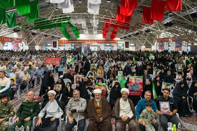 آیین گرامیداشت نخستین سالگرد شهادت سردار حسین سلامی در اصفهان