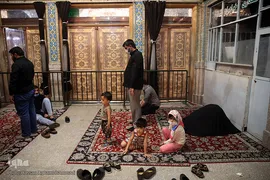 آخرین شب عزاداری ایام «مسلمیه» در حرم مطهر حضرت عبدالعظیم حسنی(ع)