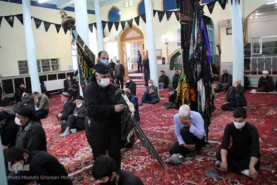 مراسم عزاداری اربعین حسینی در شهرستان اهر