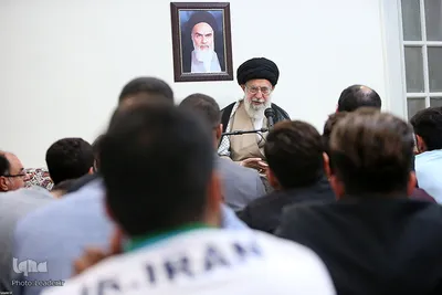 دیدار مدال‌آوران کاروان ورزشی ایران در بازی‌های آسیایی اندونزی با رهبر انقلاب