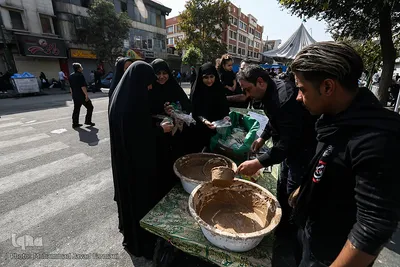 عزاداری ظهر عاشورا در تهران 
