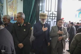 تشییع پیکر شهید مدافع امنیت امیرحسین ابراهیمی در بیرجند