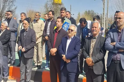 خروش مردم ولایت‌مدار باروق‎ در روز قدس