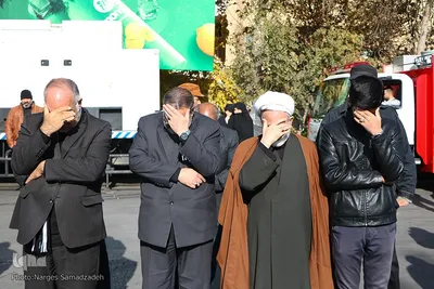 بدرقه کاروان اهالی بهشت در اصفهان
