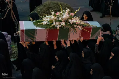 استقبال از ۶ شهید گمنام در کرج