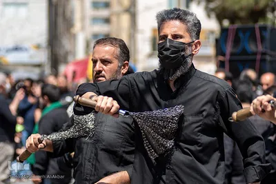 مراسم عزاداری عاشورای حسینی در آستان مقدس امامزادگان محمد (ع) و سکینه خاتون (س) کرج