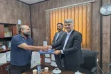 تقدیر رئیس جهاد‌دانشگاهی واحد هرمزگان از اولین آزاده استان