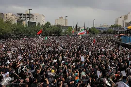 بدرقه رئیس جمهور شهید تا خانه ابدی توسط خراسانی‌ها