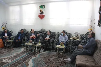 دیدار رئیس و معاونین جهاددانشگاهی استان سمنان با خانواده شهید مدافع حرم‎‎