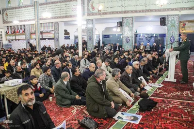 مراسم گرامیداشت سالروز شهادت سردار دلها حاج قاسم سلیمانی در شهرستان اهر