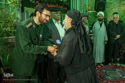 برگزاری یادواره شهدا و تجلیل از خانواده شهدای نیروی انتظامی منطقه ارسباران در شهرستان اهر