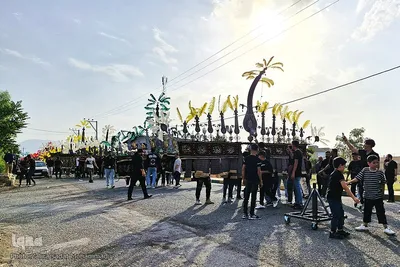 آیین علم‌کشی در روستای جوشقان مرکزی کاشان